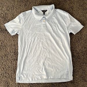 Banana Republic Luxe Touch Performance Polo Slim Fit - Light Blue